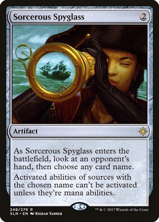 Sorcerous Spyglass [Ixalan] | Eastridge Sports Cards & Games