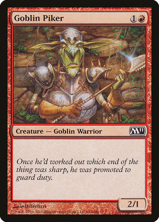 Goblin Piker [Magic 2011] | Eastridge Sports Cards & Games