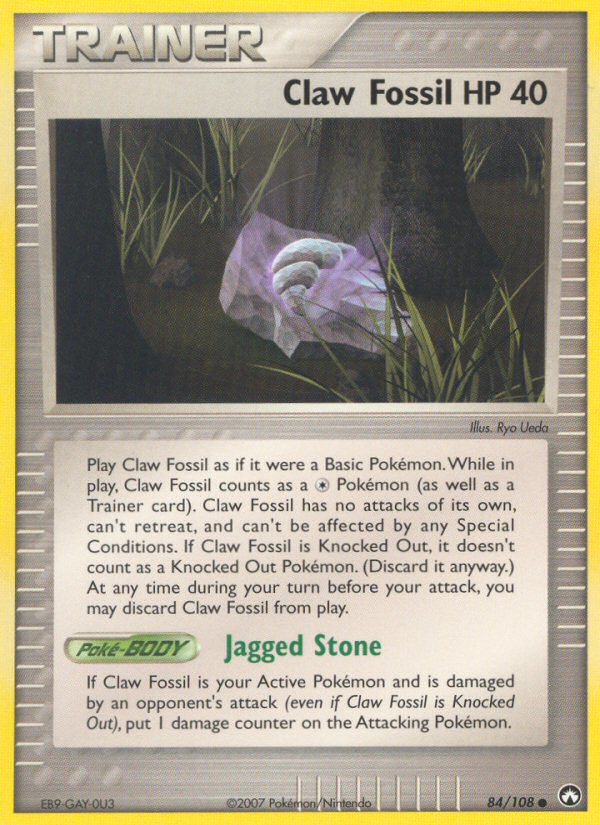 Claw Fossil (84/108) [EX: Power Keepers] | Eastridge Sports Cards & Games