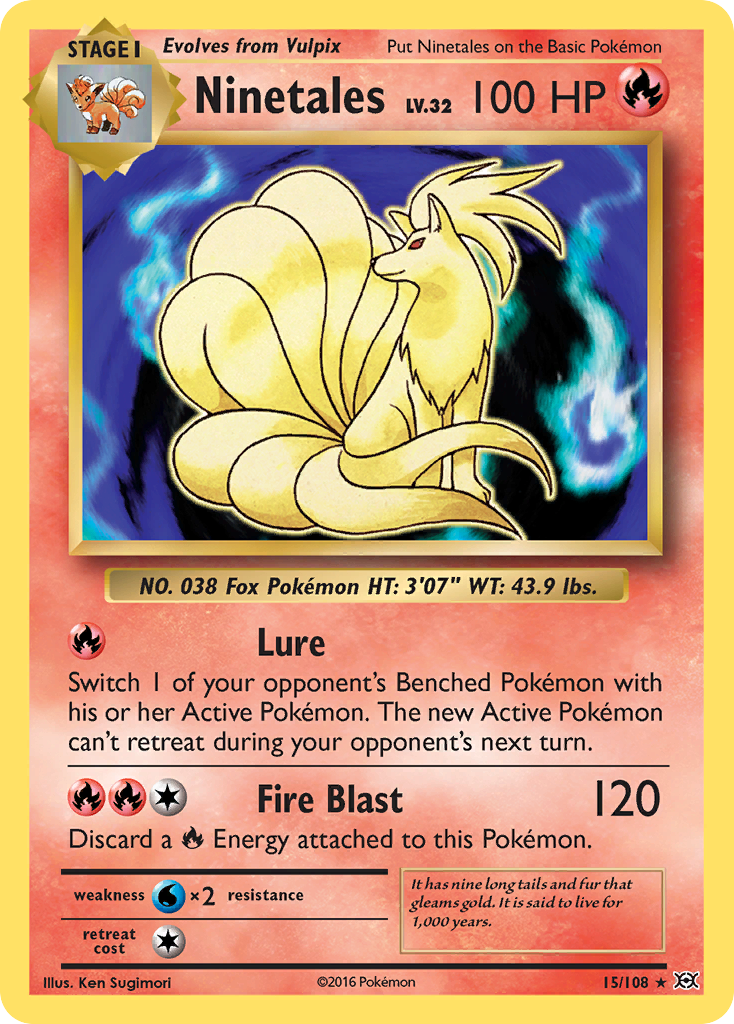 Ninetales (15/108) [XY: Evolutions] | Eastridge Sports Cards & Games