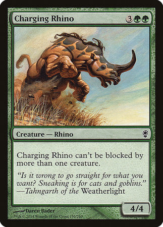 Charging Rhino [Conspiracy] | Eastridge Sports Cards & Games