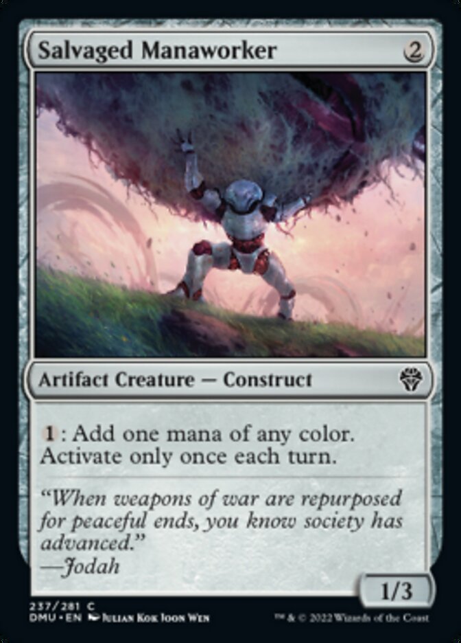 Salvaged Manaworker [Dominaria United] | Eastridge Sports Cards & Games