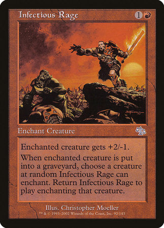 Infectious Rage [Judgment] | Eastridge Sports Cards & Games