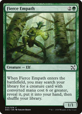 Fierce Empath [Duel Decks: Elves vs. Inventors] | Eastridge Sports Cards & Games