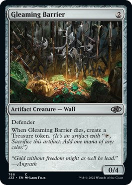 Gleaming Barrier [Jumpstart 2022] | Eastridge Sports Cards & Games