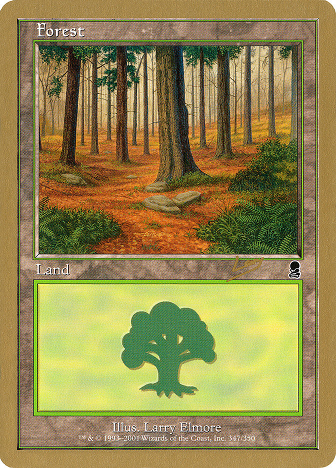 Forest (rl347) (Raphael Levy) [World Championship Decks 2002] | Eastridge Sports Cards & Games