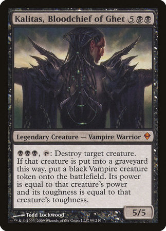 Kalitas, Bloodchief of Ghet [Zendikar] | Eastridge Sports Cards & Games