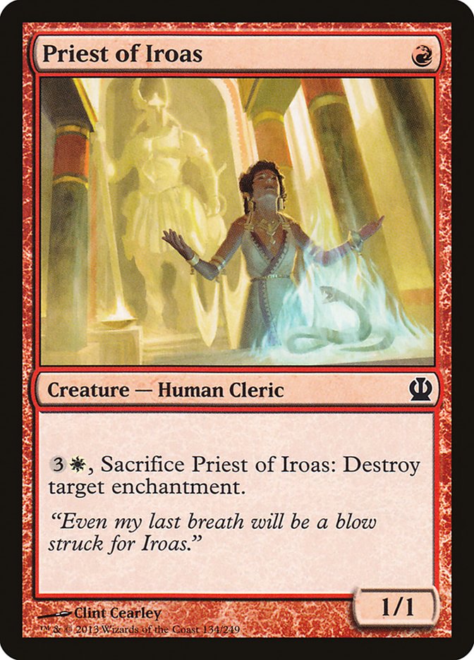 Priest of Iroas [Theros] | Eastridge Sports Cards & Games