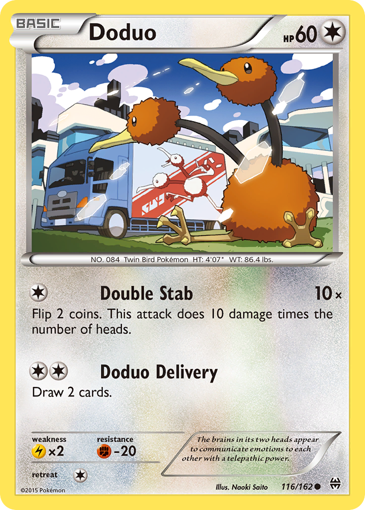 Doduo (116/162) [XY: BREAKthrough] | Eastridge Sports Cards & Games