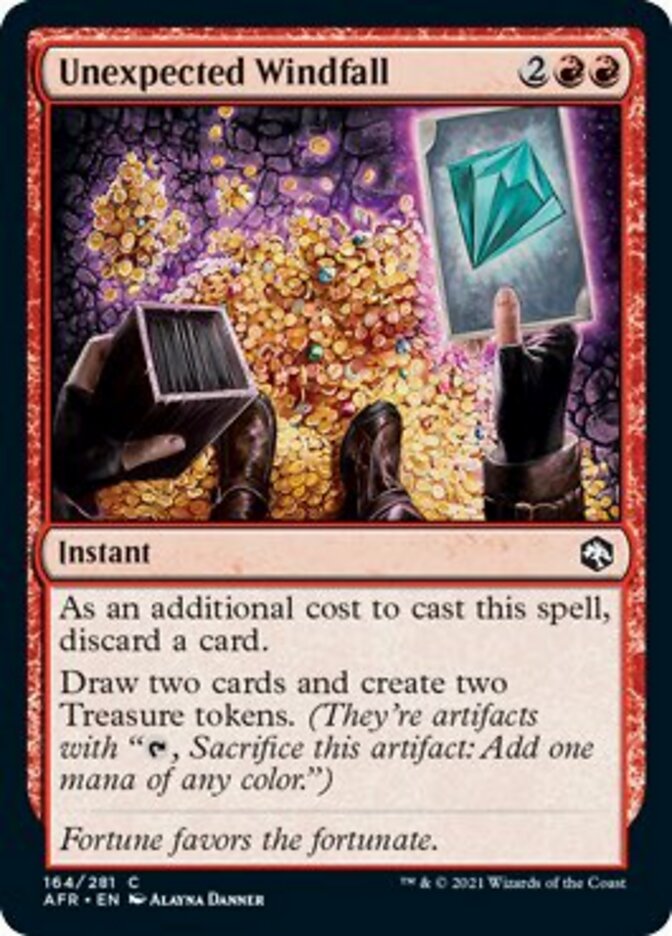Unexpected Windfall [Dungeons & Dragons: Adventures in the Forgotten Realms] | Eastridge Sports Cards & Games