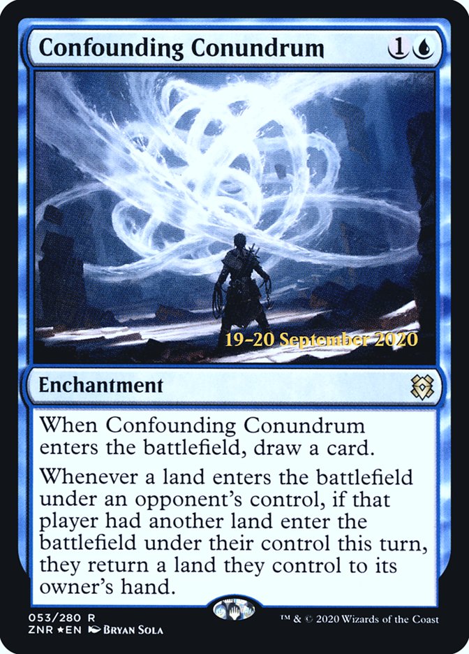 Confounding Conundrum  [Zendikar Rising Prerelease Promos] | Eastridge Sports Cards & Games