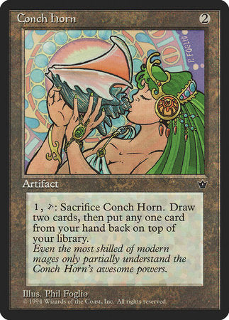 Conch Horn [Fallen Empires] | Eastridge Sports Cards & Games