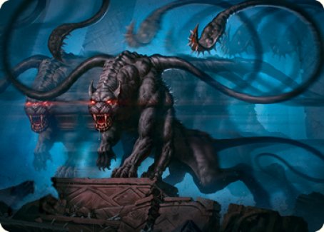 Displacer Beast Art Card [Dungeons & Dragons: Adventures in the Forgotten Realms Art Series] | Eastridge Sports Cards & Games