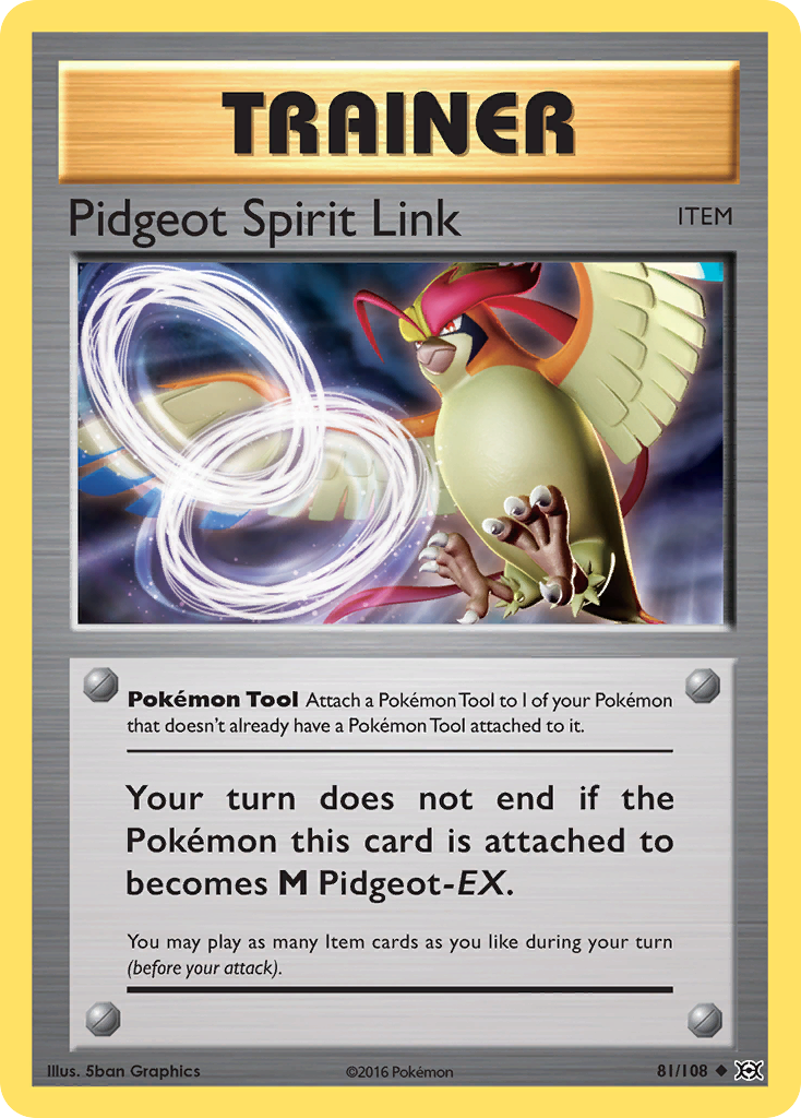 Pidgeot Spirit Link (81/108) [XY: Evolutions] | Eastridge Sports Cards & Games