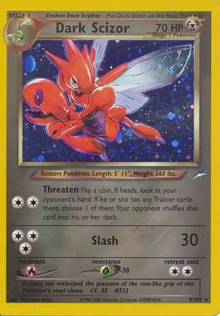 Dark Scizor (9/105) [Neo Destiny Unlimited] | Eastridge Sports Cards & Games