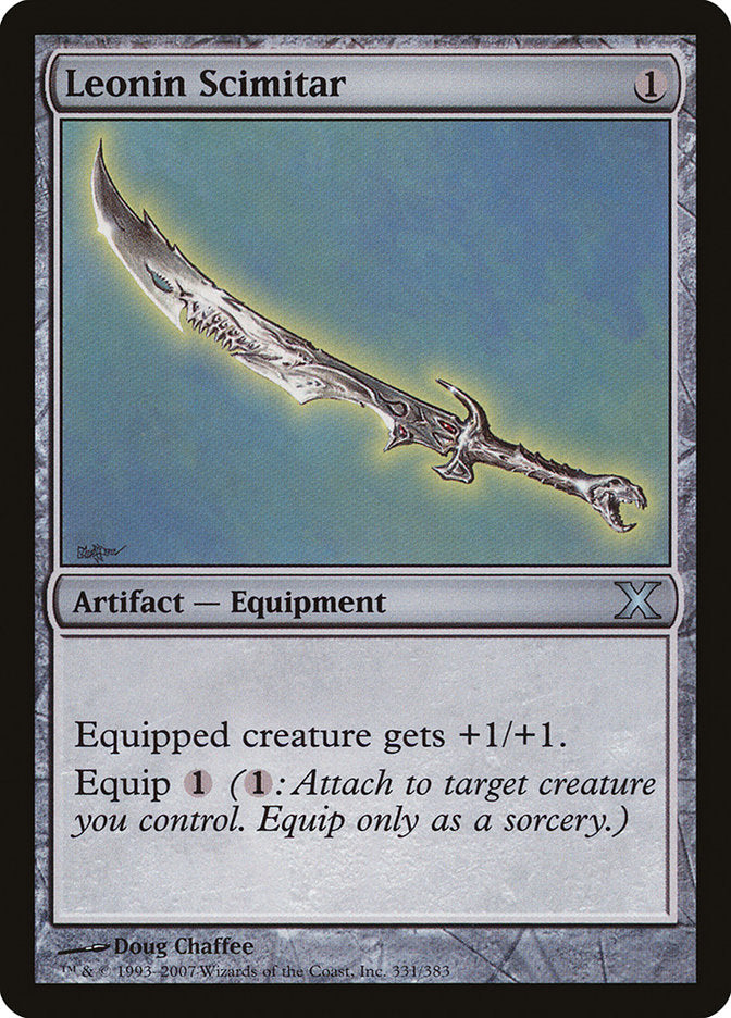 Leonin Scimitar [Tenth Edition] | Eastridge Sports Cards & Games
