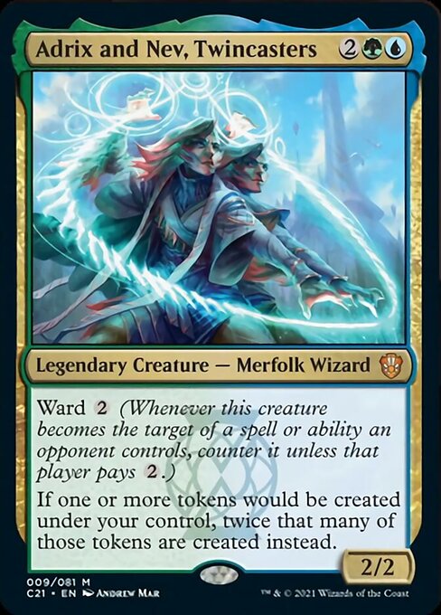 Adrix and Nev, Twincasters [Commander 2021] | Eastridge Sports Cards & Games