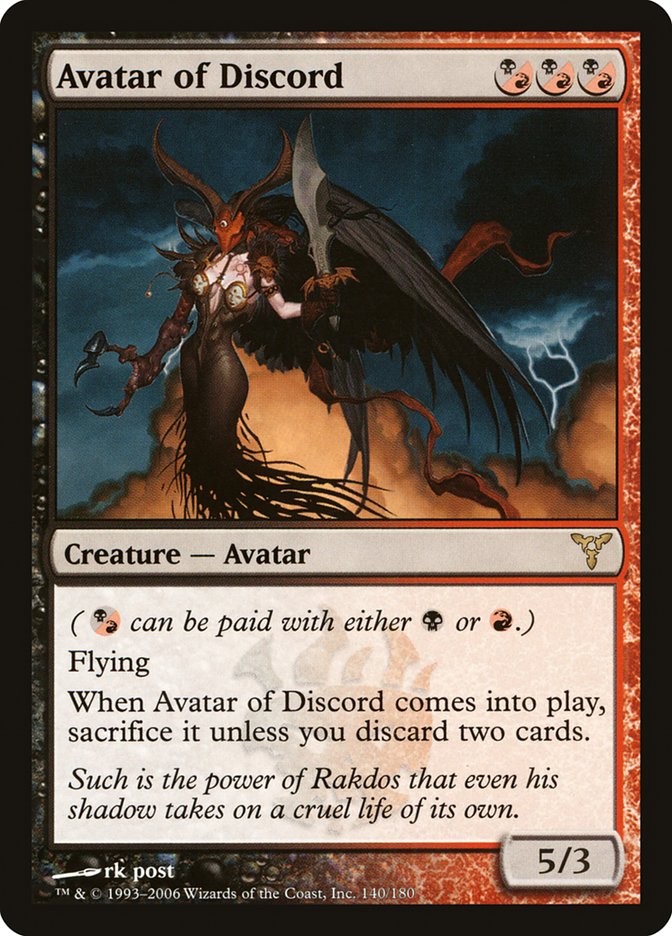 Avatar of Discord [Dissension] | Eastridge Sports Cards & Games