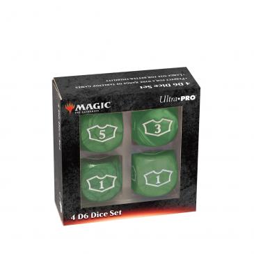 ULTRA PRO DICE MTG DELUXE 22MM LOYALTY SET - GREEN | Eastridge Sports Cards & Games