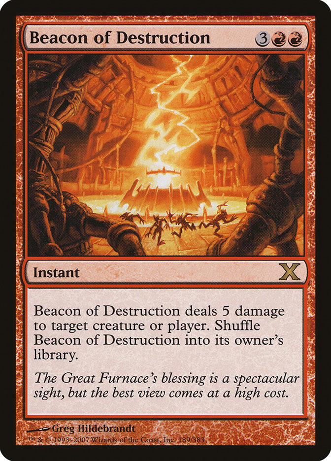 Beacon of Destruction [Tenth Edition] | Eastridge Sports Cards & Games