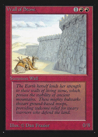 Wall of Stone (IE) [Intl. Collectors’ Edition] | Eastridge Sports Cards & Games