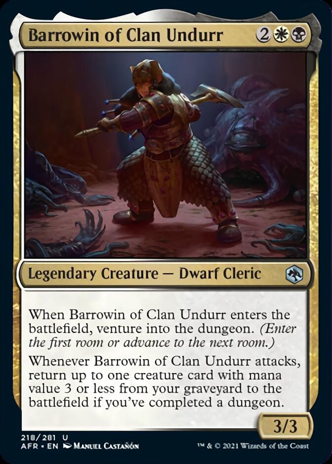 Barrowin of Clan Undurr [Dungeons & Dragons: Adventures in the Forgotten Realms] | Eastridge Sports Cards & Games