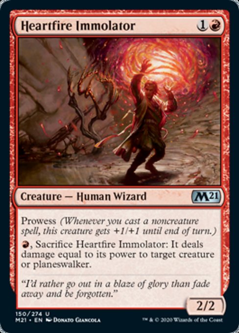 Heartfire Immolator [Core Set 2021] | Eastridge Sports Cards & Games