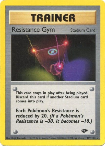 Resistance Gym (109/132) [Gym Challenge Unlimited] | Eastridge Sports Cards & Games