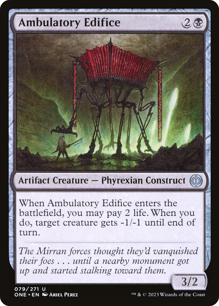 Ambulatory Edifice [Phyrexia: All Will Be One] | Eastridge Sports Cards & Games