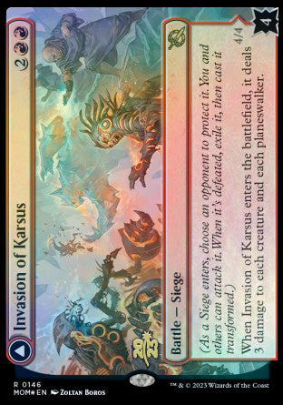 Invasion of Karsus // Refraction Elemental [March of the Machine Prerelease Promos] | Eastridge Sports Cards & Games