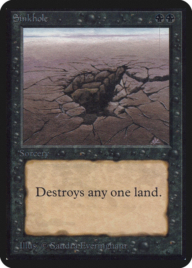 Sinkhole [Limited Edition Alpha] | Eastridge Sports Cards & Games