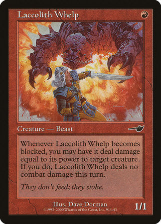 Laccolith Whelp [Nemesis] | Eastridge Sports Cards & Games