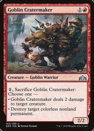 Goblin Cratermaker [Guilds of Ravnica] | Eastridge Sports Cards & Games