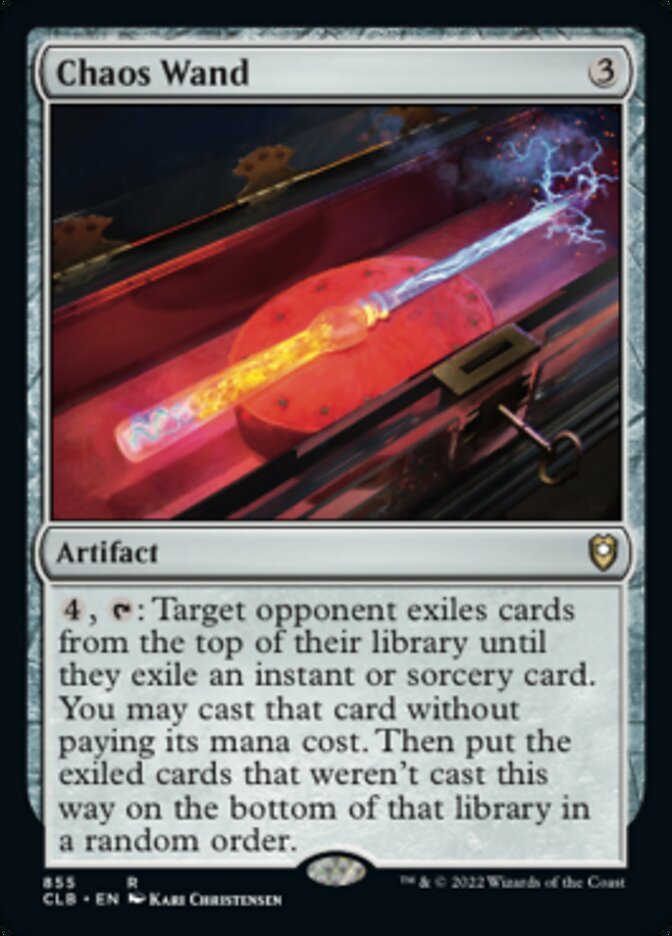 Chaos Wand [Commander Legends: Battle for Baldur's Gate] | Eastridge Sports Cards & Games