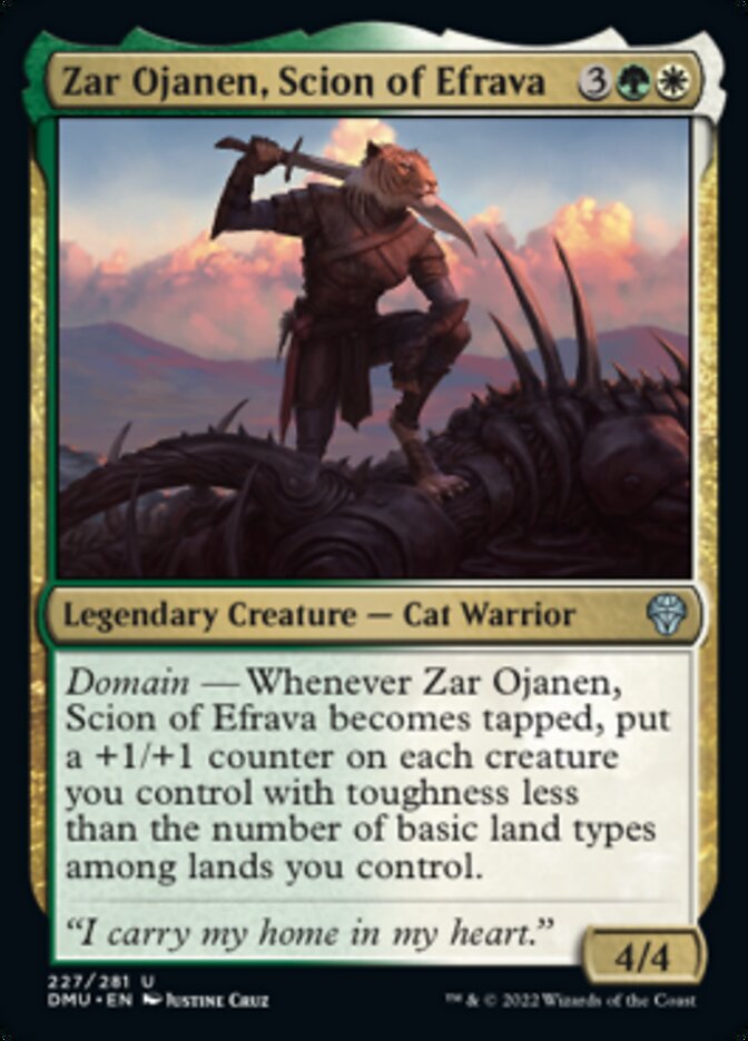 Zar Ojanen, Scion of Efrava [Dominaria United] | Eastridge Sports Cards & Games