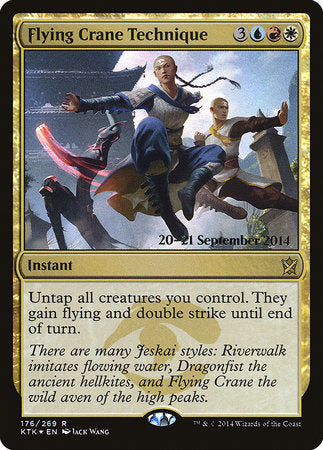 Flying Crane Technique [Khans of Tarkir Promos] | Eastridge Sports Cards & Games