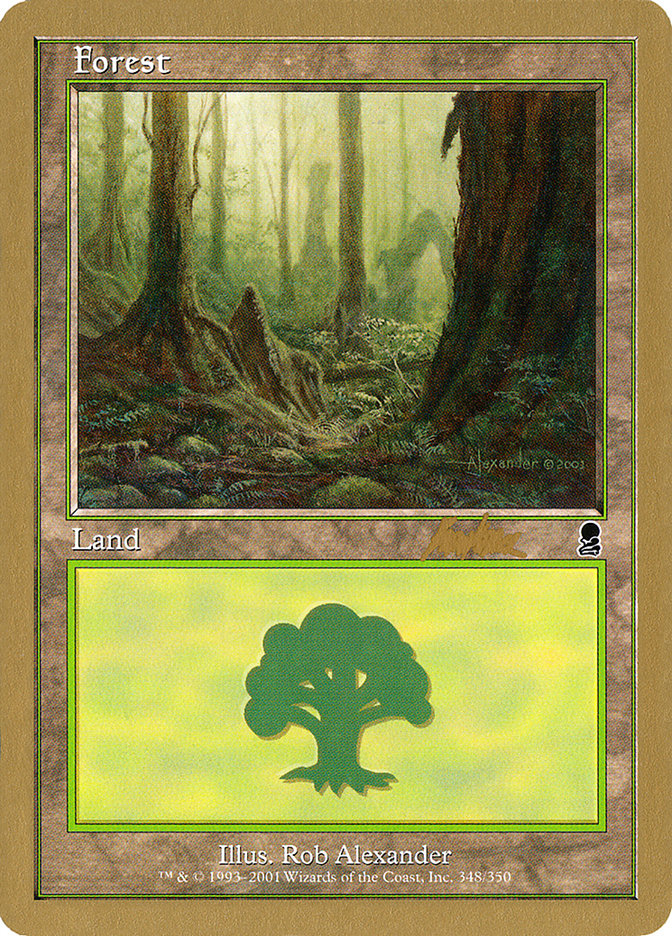 Forest (bk348) (Brian Kibler) [World Championship Decks 2002] | Eastridge Sports Cards & Games