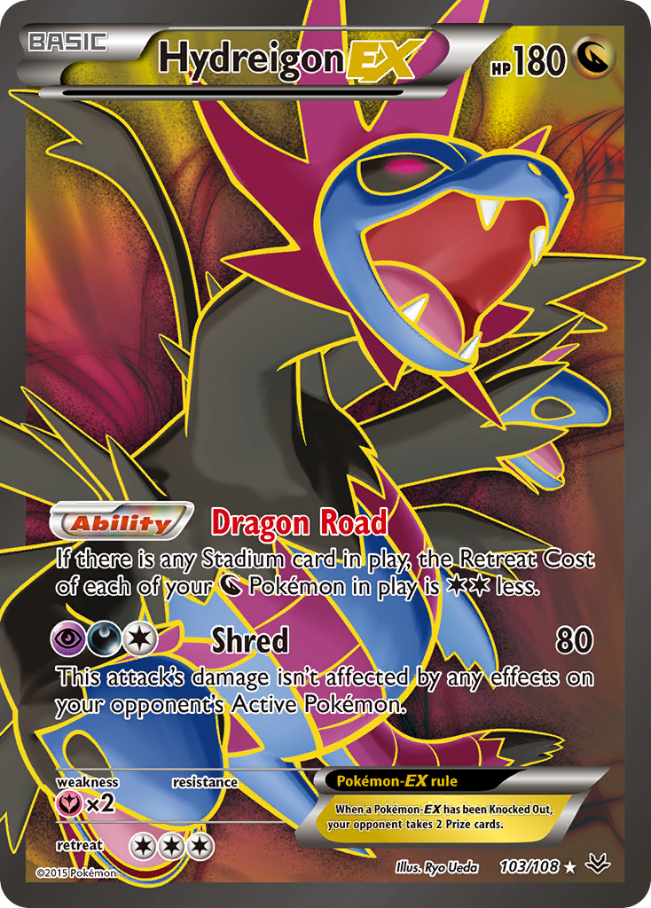 Hydreigon EX (103/108) [XY: Roaring Skies] | Eastridge Sports Cards & Games