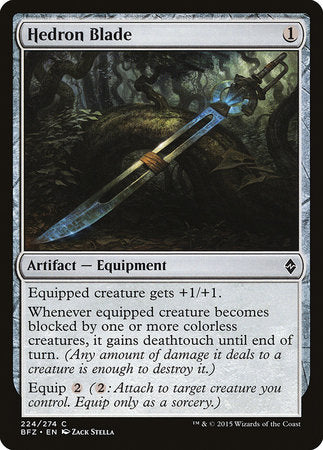 Hedron Blade [Battle for Zendikar] | Eastridge Sports Cards & Games