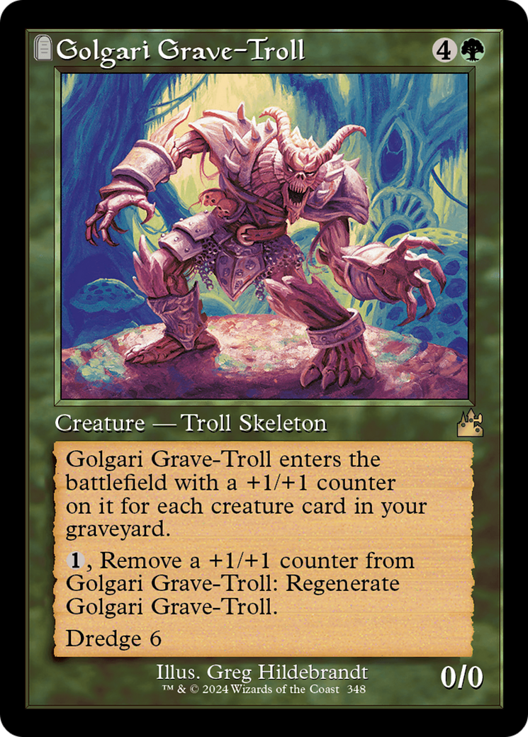 Golgari Grave-Troll (Retro Frame) [Ravnica Remastered] | Eastridge Sports Cards & Games