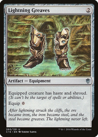 Lightning Greaves [Commander 2016] | Eastridge Sports Cards & Games
