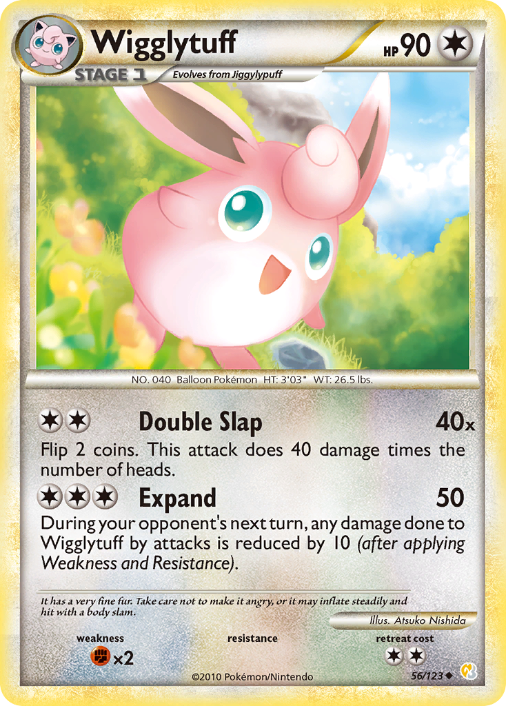 Wigglytuff (56/123) [HeartGold & SoulSilver: Base Set] | Eastridge Sports Cards & Games