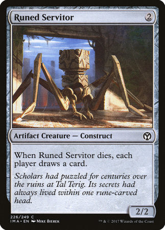 Runed Servitor [Iconic Masters] | Eastridge Sports Cards & Games