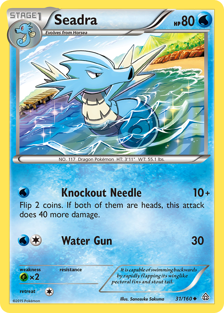 Seadra (31/160) [XY: Primal Clash] | Eastridge Sports Cards & Games