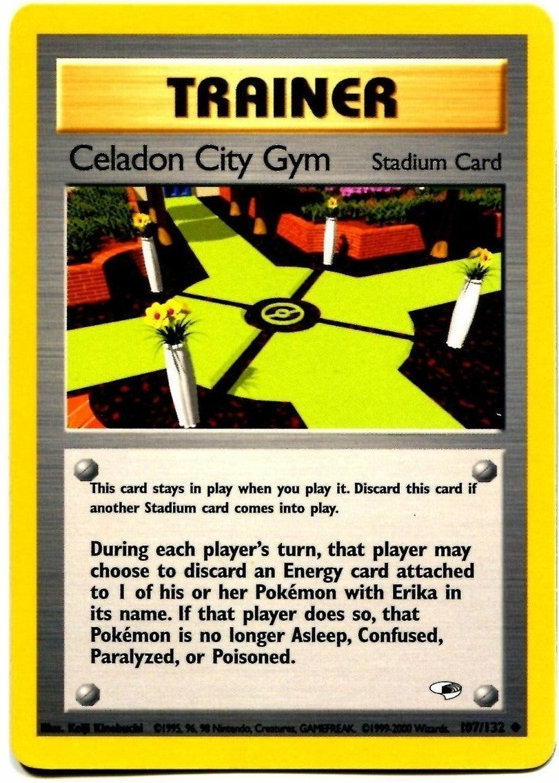 Celadon City Gym (107/132) [Gym Heroes Unlimited] | Eastridge Sports Cards & Games