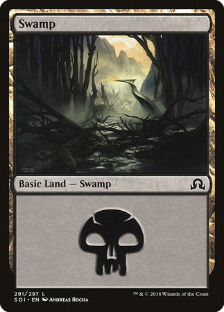 Swamp (291) [Shadows over Innistrad] | Eastridge Sports Cards & Games