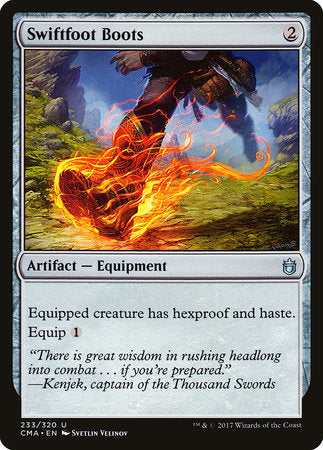 Swiftfoot Boots [Commander Anthology] | Eastridge Sports Cards & Games