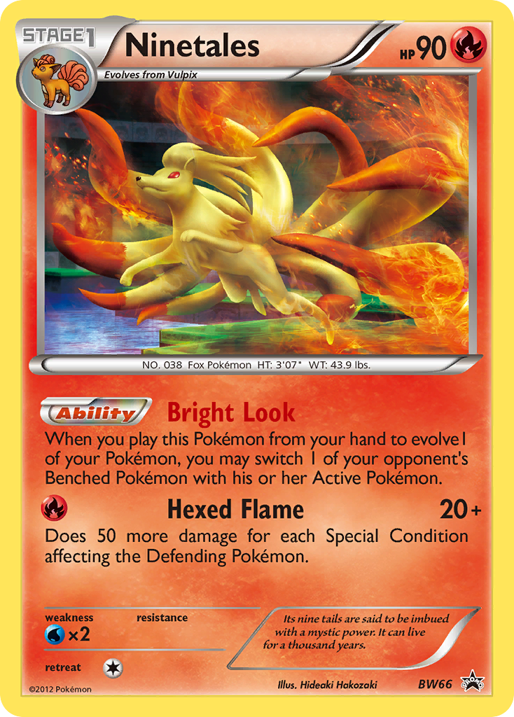 Ninetales (BW66) [Black & White: Black Star Promos] | Eastridge Sports Cards & Games