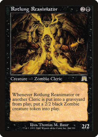 Rotlung Reanimator [Onslaught] | Eastridge Sports Cards & Games