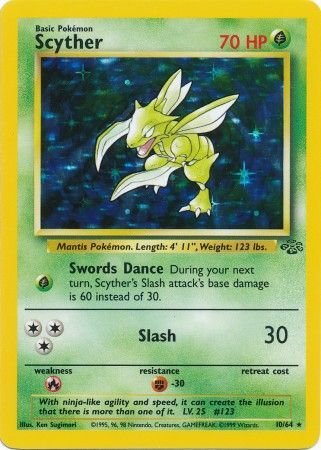 Scyther (10/64) [Jungle Unlimited] | Eastridge Sports Cards & Games